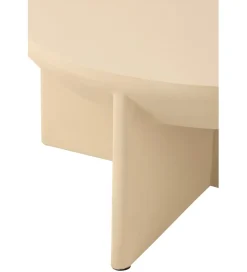 J-Line Stolik kawowy MAARK 90 cm drewno mango