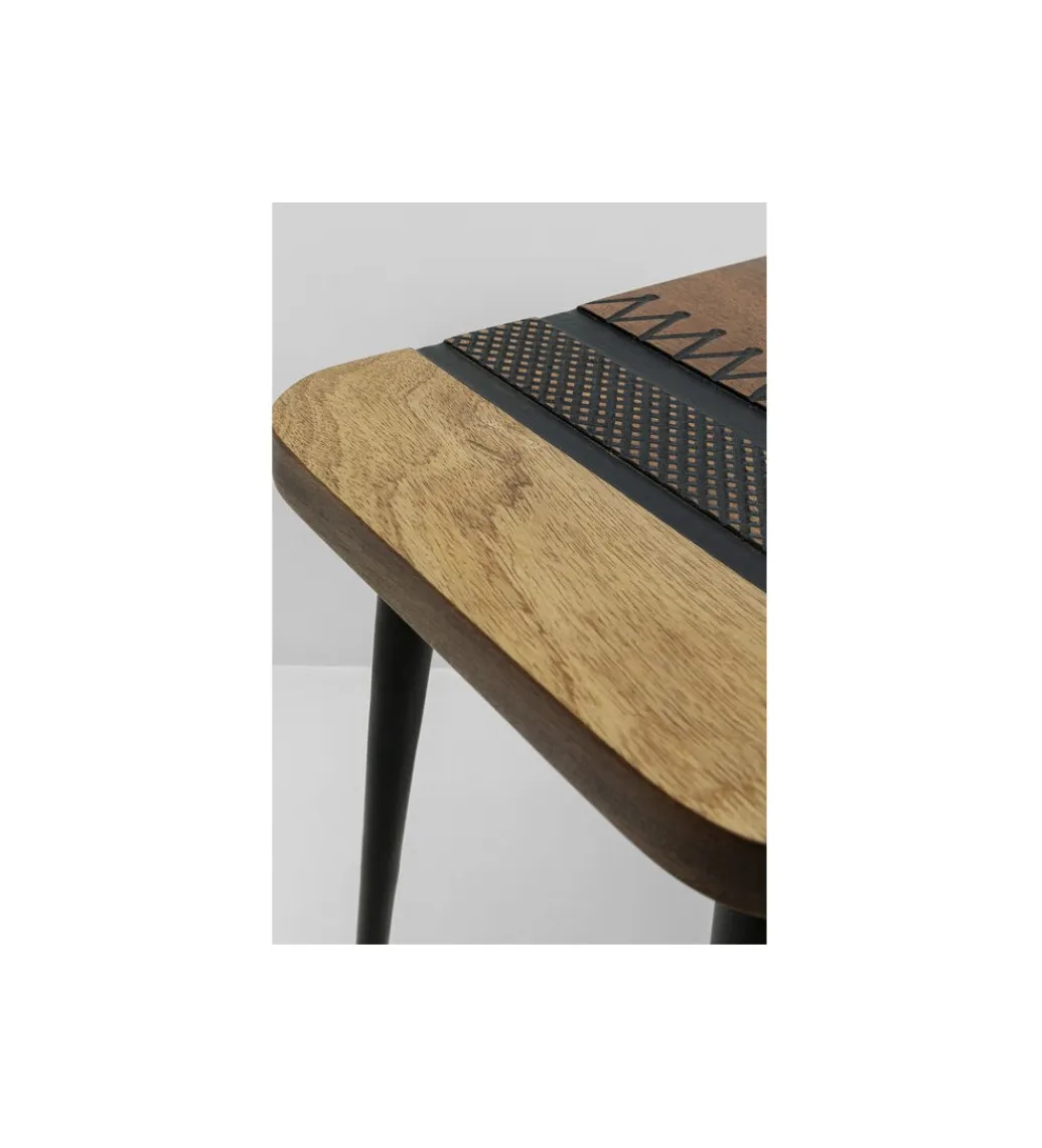 KARE Stolik kawowy MEDINA 40 cm drewno mango