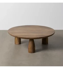 Zona-Design Stolik kawowy MENT 90 cm drewno mango