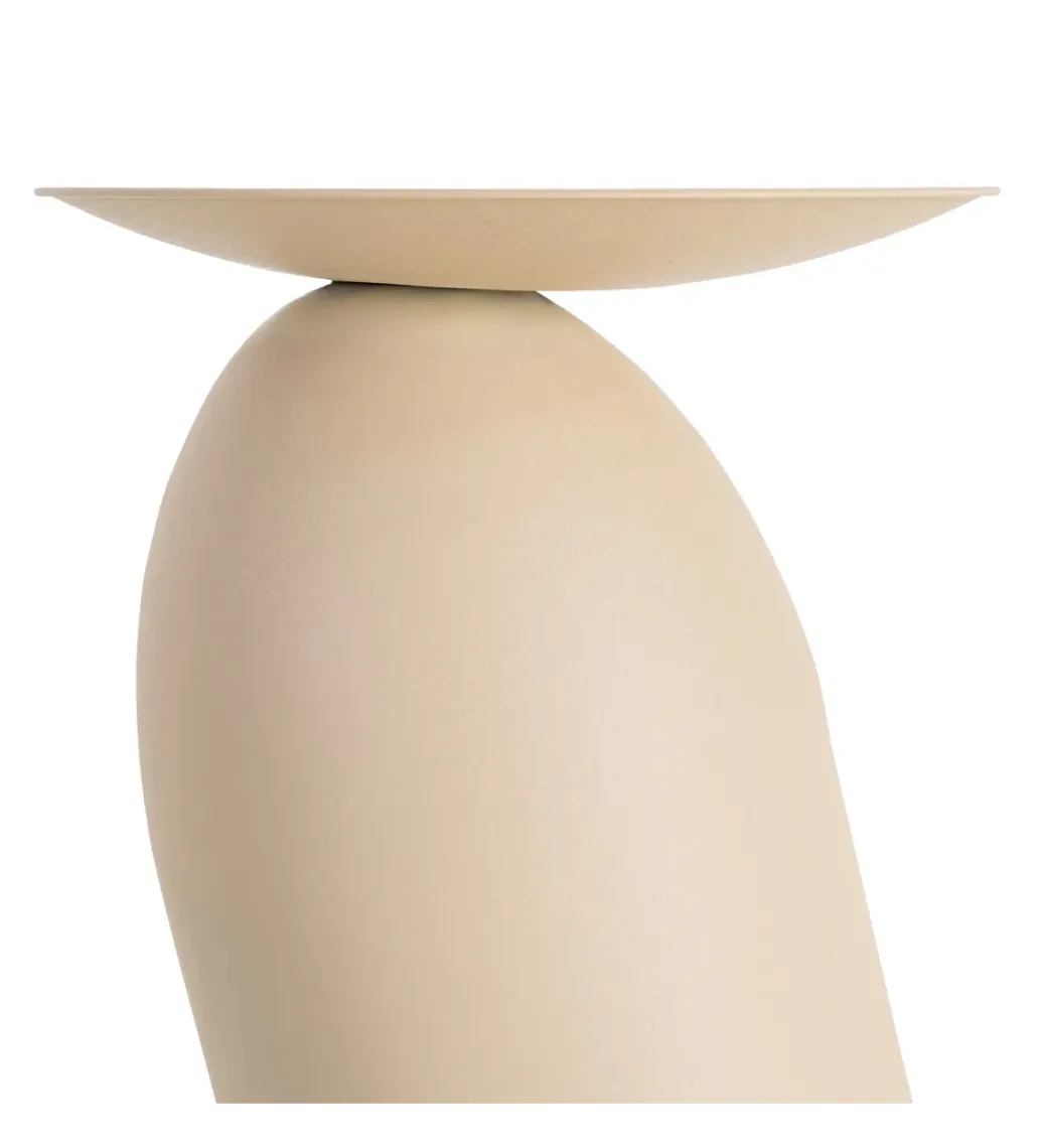 Zona-Design Stolik kawowy MESTAKO 51 cm beżowy