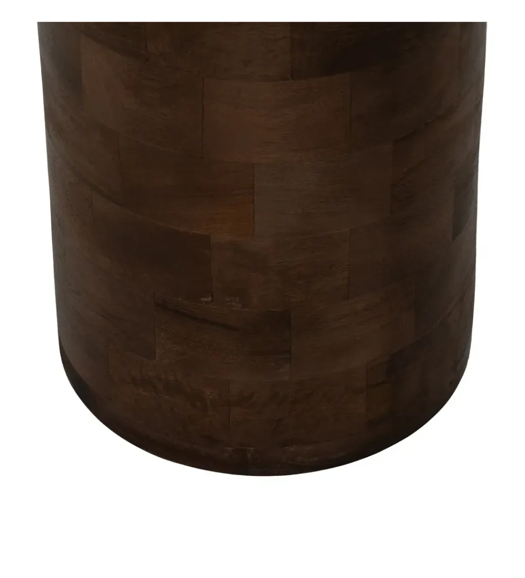 Zona-Design Stolik kawowy MIRIN 50 cm drewno mango brązowy