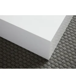 WOHNLING, GERMANY Stolik kawowy MONOBLOC 60 cm biały