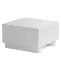WOHNLING, GERMANY Stolik kawowy MONOBLOC II 60 cm biały