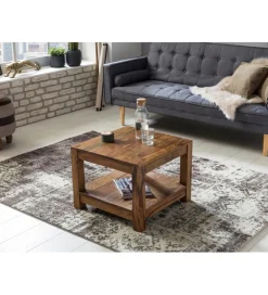 WOHNLING, GERMANY Stolik kawowy MUMBAI 60 cm drewno sheesham