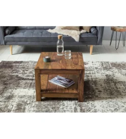 WOHNLING, GERMANY Stolik kawowy MUMBAI 60 cm drewno sheesham
