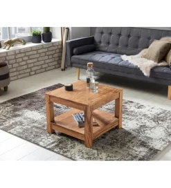 WOHNLING, GERMANY Stolik kawowy MUMBAI 60 cm drewno akacja