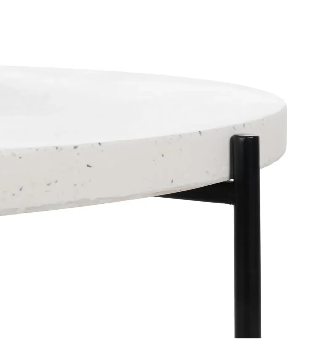 Zona-Design Stolik kawowy NATEK 68 cm beżowy
