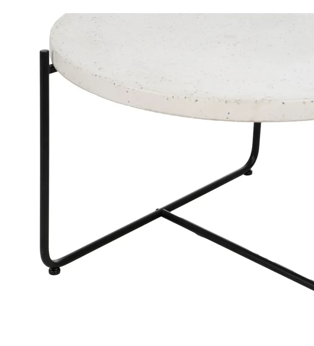 Zona-Design Stolik kawowy NATEK 68 cm beżowy