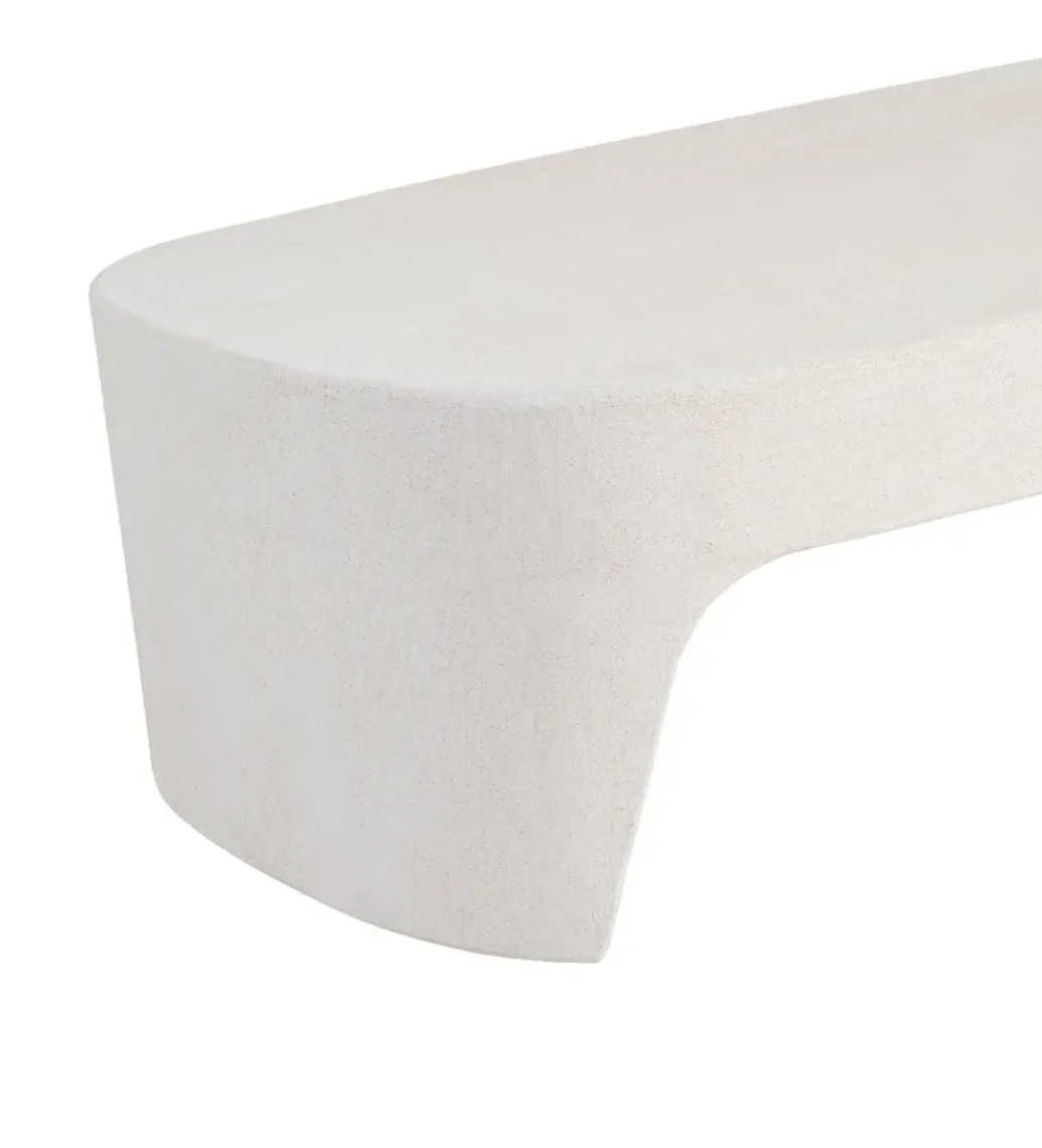 Zona-Design Stolik kawowy NERMAN 120 cm biały