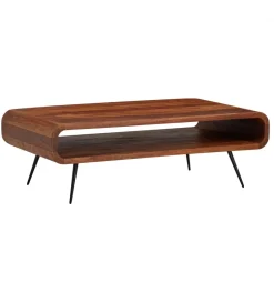 WOHNLING, GERMANY Stolik kawowy NEVERS 90 cm drewno sheesham