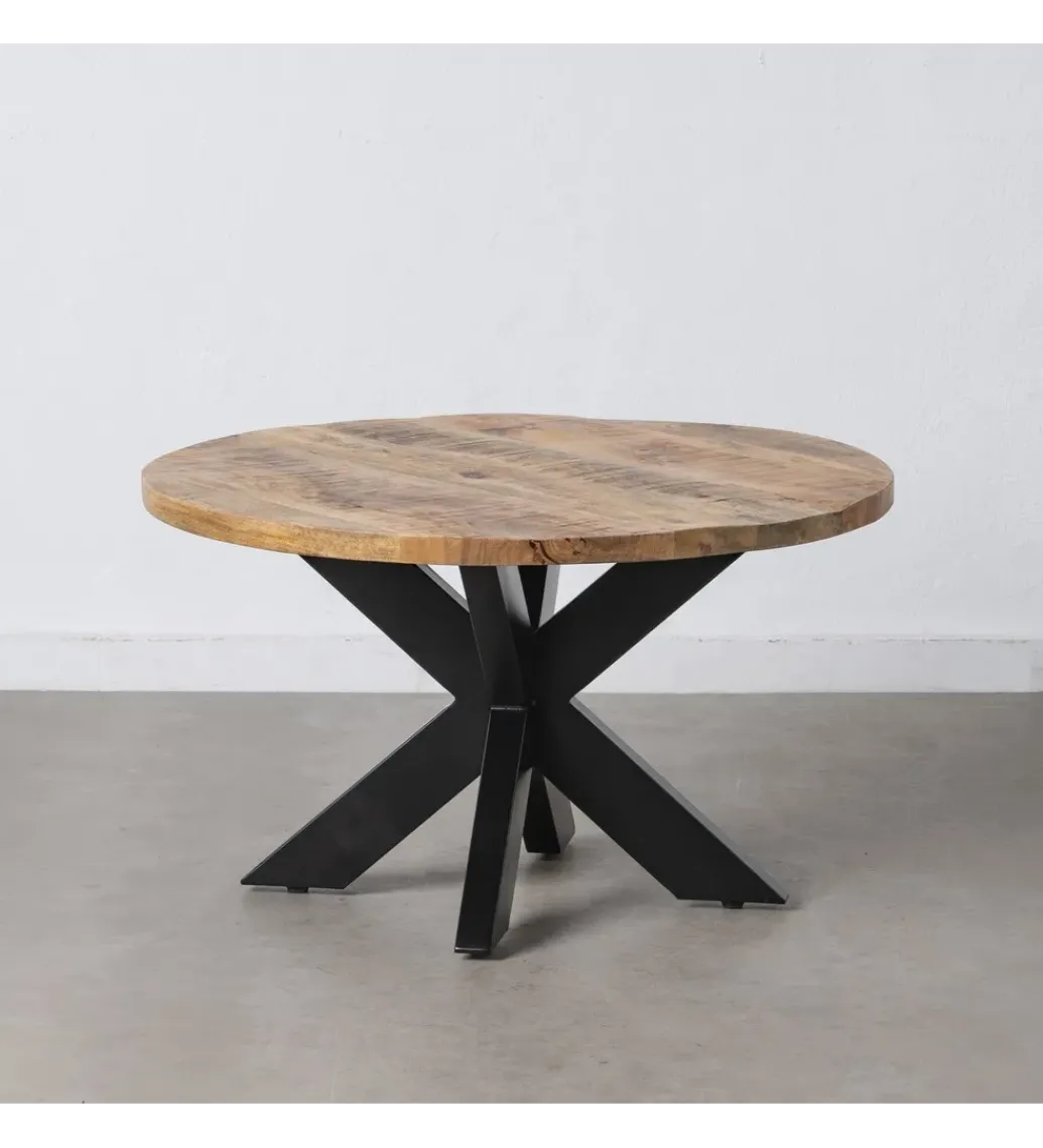 Zona-Design Stolik kawowy OLISA 80 cm drewno mango
