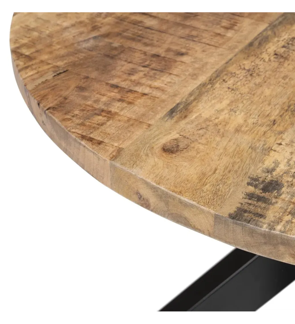 Zona-Design Stolik kawowy OLISA 80 cm drewno mango