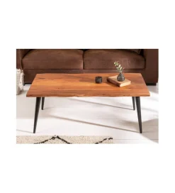 Invicta Interior - przedsprzedaż Stolik kawowy Organic Living 110 cm drewno akacja