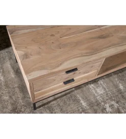 LF-Design Stolik kawowy OSSLO 120 cm drewno akacja