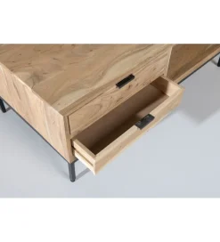 LF-Design Stolik kawowy OSSLO 120 cm drewno akacja