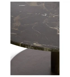 L&L Stolik kawowy PAZO 61 cm czarny efekt marmuru