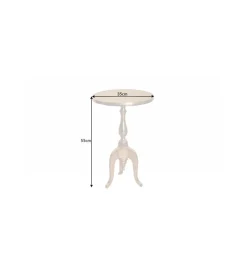 Invicta Interior Stolik kawowy PERUGIA 35 cm złoty