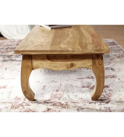 WOHNLING, GERMANY Stolik kawowy PINAR 110 cm drewno akacja