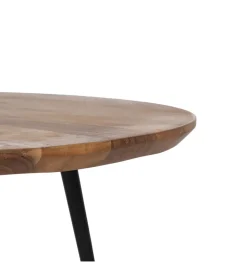 Zona-Design Stolik kawowy PIRLO SET II drewno akacja