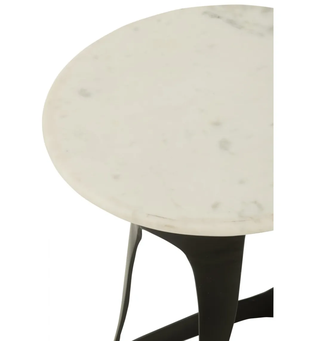 J-Line Stolik kawowy PRESTEGO 41 cm czarny