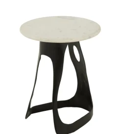 J-Line Stolik kawowy PRESTEGO 41 cm czarny