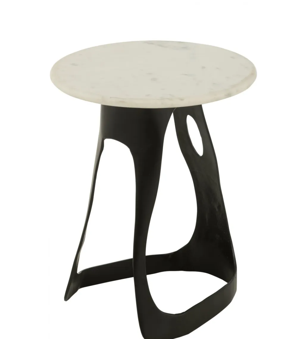 J-Line Stolik kawowy PRESTEGO 41 cm czarny