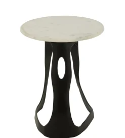 J-Line Stolik kawowy PRESTEGO 41 cm czarny
