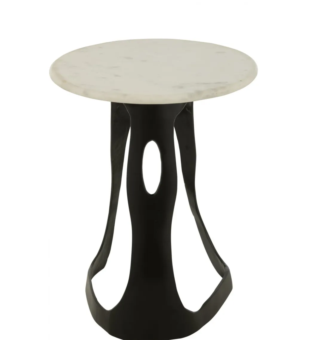 J-Line Stolik kawowy PRESTEGO 41 cm czarny