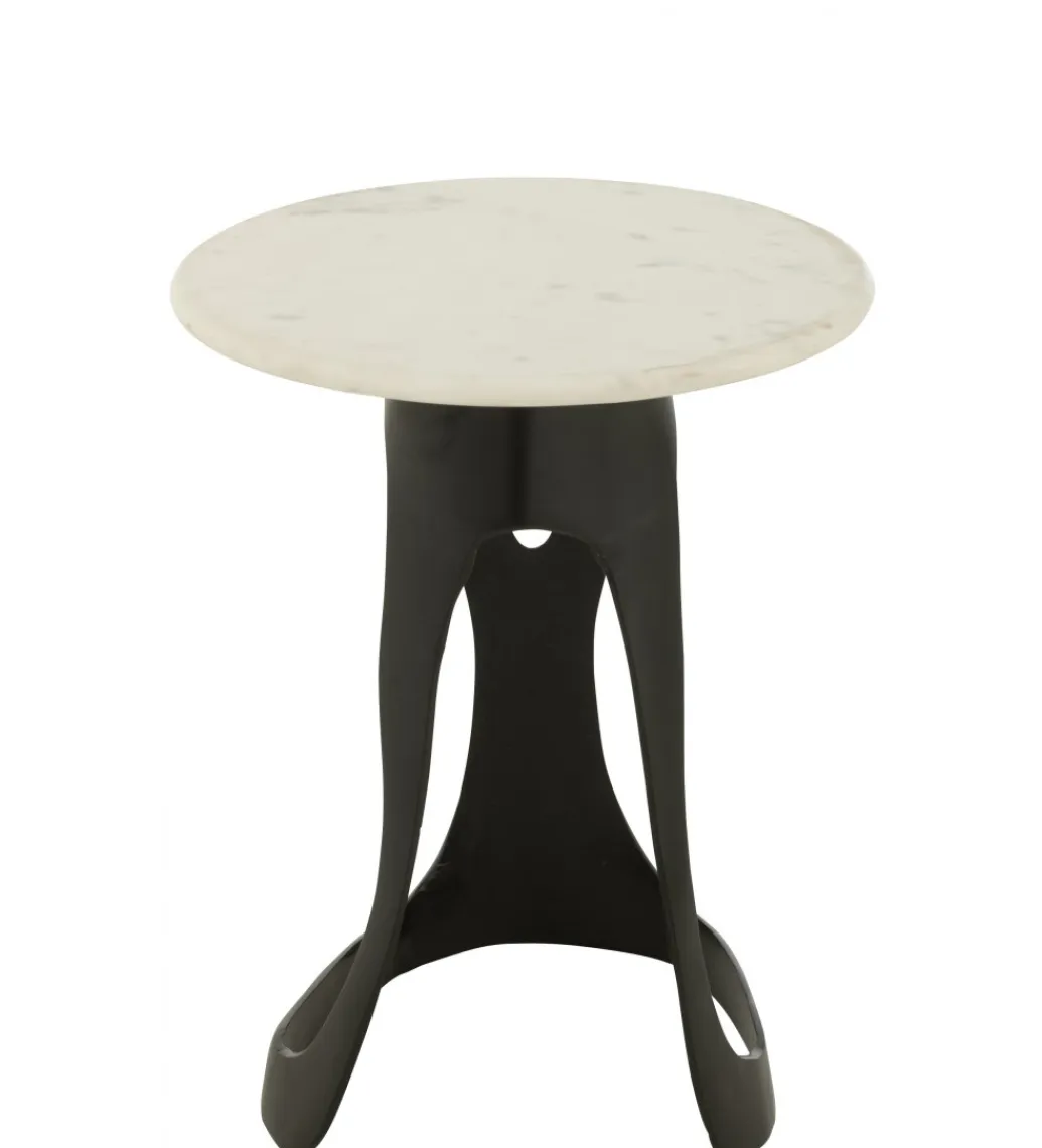 J-Line Stolik kawowy PRESTEGO 41 cm czarny