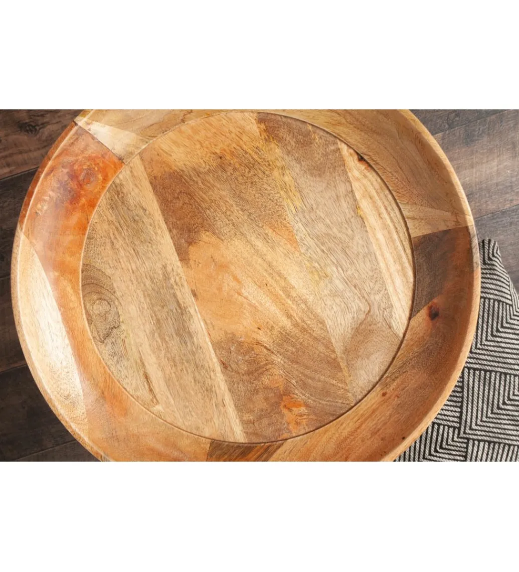 Invicta Interior - przedsprzedaż Stolik kawowy Pure Nature 45 cm naturalne mango