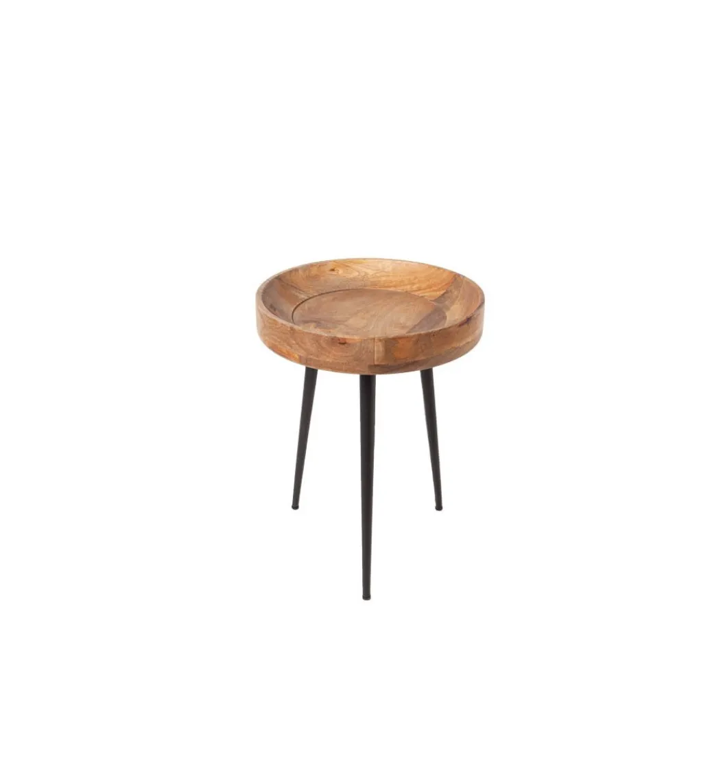 Invicta Interior - przedsprzedaż Stolik kawowy Pure Nature 35 cm naturalny mango