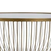 Zona-Design Stolik kawowy RAG 75 cm złoty