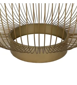 Zona-Design Stolik kawowy RAG 75 cm złoty