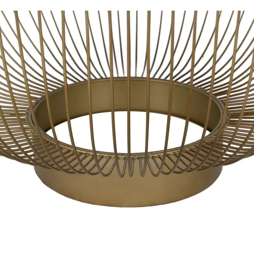 Zona-Design Stolik kawowy RAG 75 cm złoty