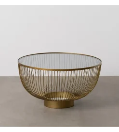 Zona-Design Stolik kawowy RAG 75 cm złoty