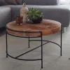WOHNLING, GERMANY Stolik kawowy RIBERA 62 cm drewno akacja