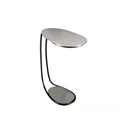 Imeri Stolik kawowy RIKAPI 42 cm srebrny