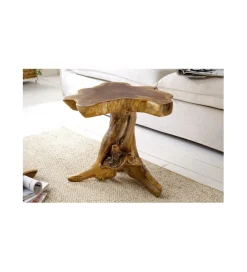 Invicta Interior Stolik kawowy Root 40 cm drewno Teak