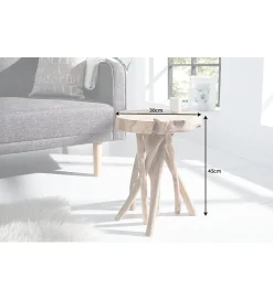Invicta Interior Stolik kawowy Root drewno Teak