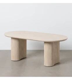 Zona-Design Stolik kawowy SAMETR 120 cm Beżowy