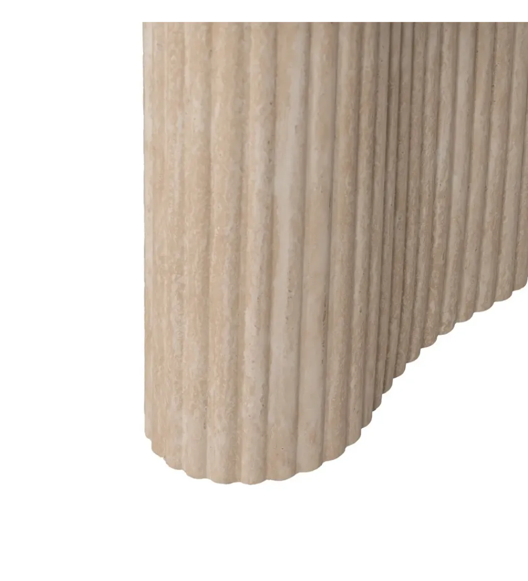 Zona-Design Stolik kawowy SAMETR 120 cm Beżowy