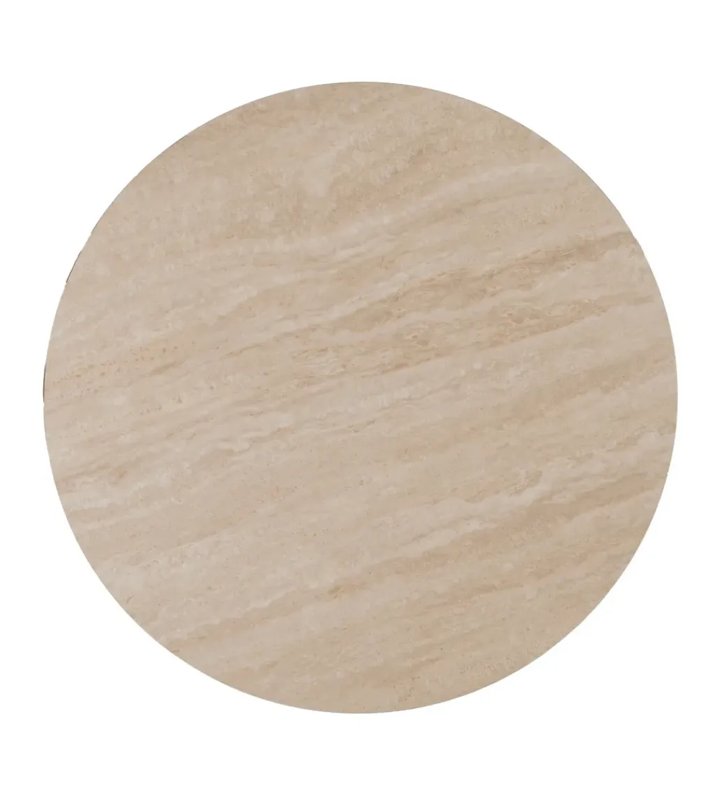 Zona-Design Stolik kawowy SAMETR 70 cm jasnobeżowy