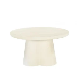 LF-Design Stolik kawowy SANDI 80 cm kremowy