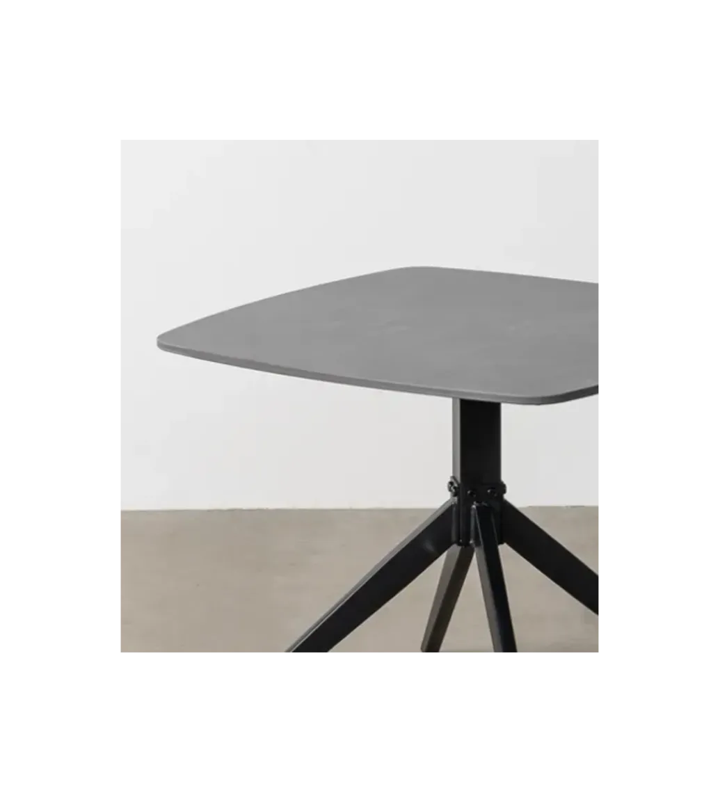 Zona-Design Stolik kawowy SASAN 60 cm czarny