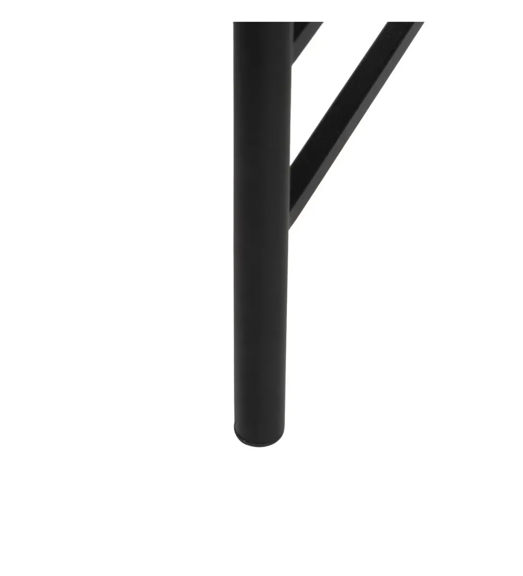 Zona-Design Stolik kawowy SATAMY 76 cm naturalny czarny