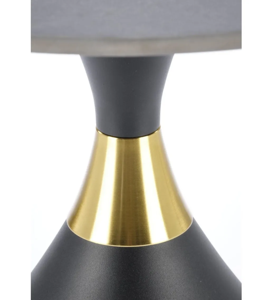 Halmar Stolik kawowy SCALITA 50 cm ceramika w optyce marmuru