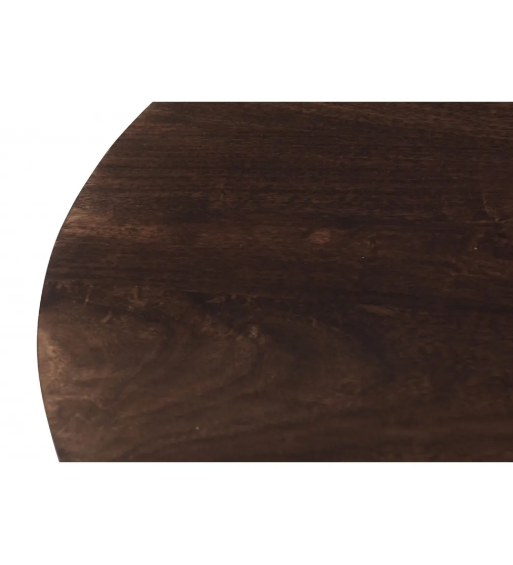 LF-Design Stolik kawowy SELVETOR 50 cm w kolorze orzecha