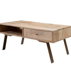 WOHNLING, GERMANY Stolik kawowy SIKAR 95 cm drewno mango
