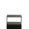 J-Line Stolik kawowy Square 57 cm czarny