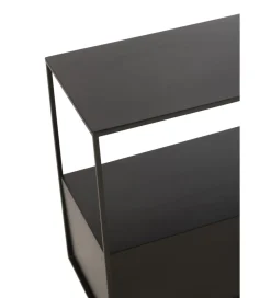 J-Line Stolik kawowy Square 57 cm czarny